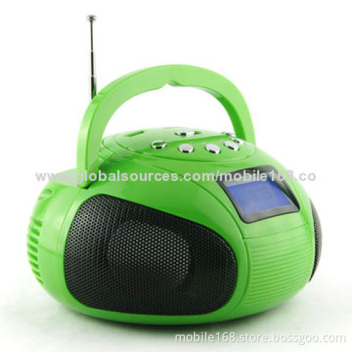 Wireless portable stereo mini Hi-Fi Bluetooth speaker, Jam-box style, outdoor sub-woofer loudspeaker